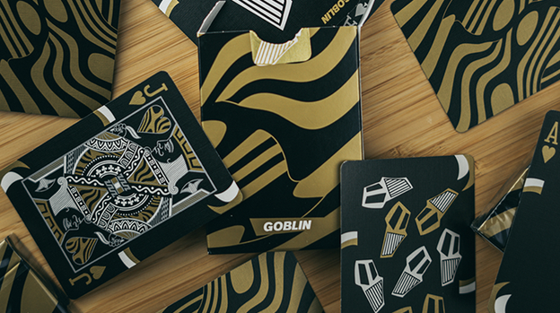 Gold Goblin Playing Cards by Gemini
