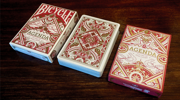 Agenda Red Basic Edition Playing Cards