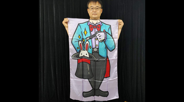 Character Silk (Magician) 35 X 43 by JL Magic - Trick
