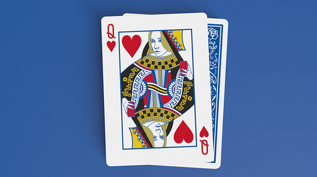 Black Roses Blue Magic Playing Cards