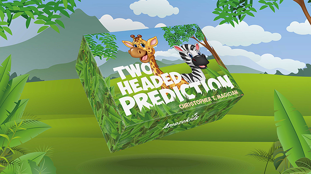 Two-Headed Prediction (Gimmicks and Online Instructions) by Christopher T. Magician - Trick
