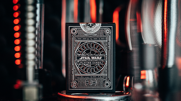 Star Wars Dark Side Silver Edition Playing Cards (Graphite Grey) by theory11