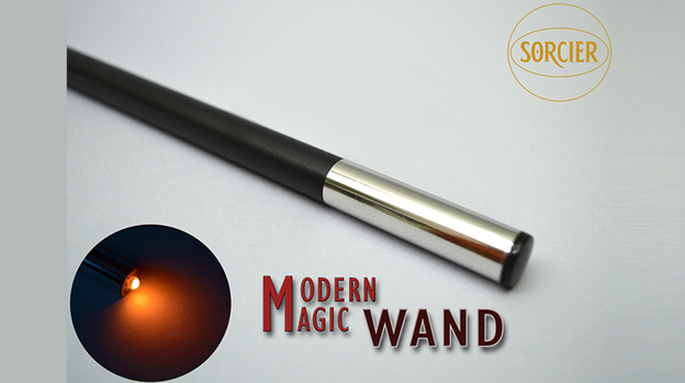 Modern Light Wand RED by Sorcier Magic