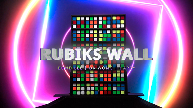 RUBIKS WALL Complete Set by Bond Lee - Trick