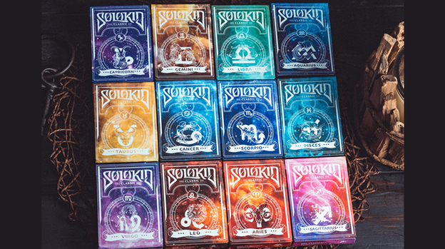 Solokid Constellation Series V2 (Sagittarius) Playing Cards by Solokid Playing Card Co.