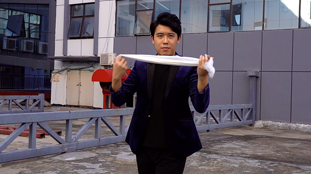 Dancing Vanishing Cane V2 / WHITE (D.V.C.) by Magiclism