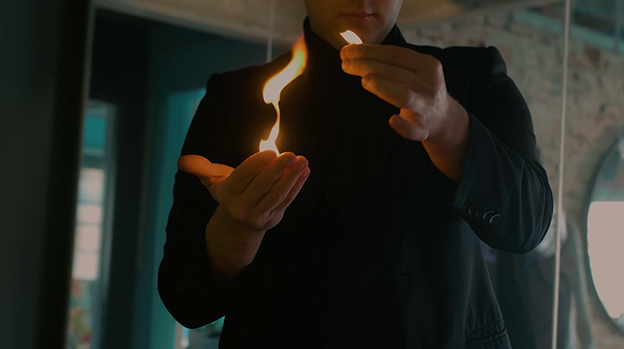 Flame Take (Gimmicks and Online Instructions) by Lukas Hilken And Mysteries - Trick