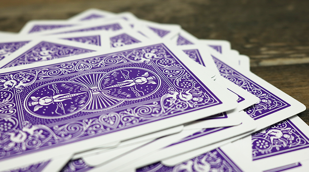 Bicycle Purple Playing Cards by US Playing Card Co