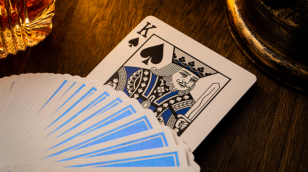 NOC (Blue) The Luxury Collection Playing Cards by Riffle Shuffle x The House of Playing Cards