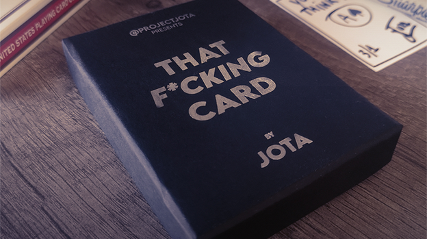 That f*cking card (Gimmick and Online Instructions) by JOTA - Trick