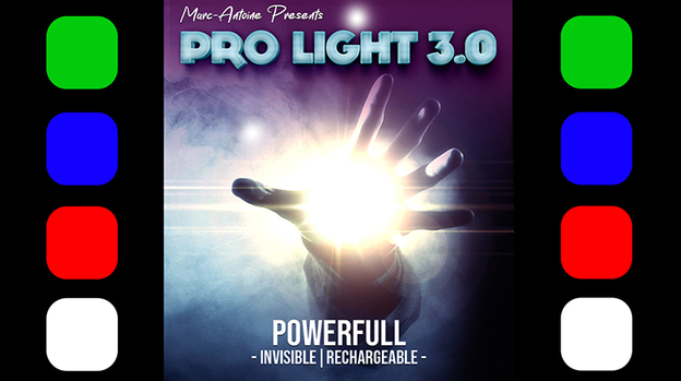 Pro Light 3.0 Blue Pair (Gimmicks and Online Instructions) by Marc Antoine - Trick