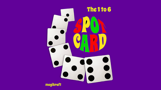 1 TO 6 SPOT CARD by Martin Lewis - Trick