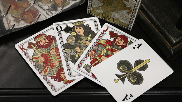Bicycle VeniVidiVici Metallic Playing Cards by Collectable Playing Cards