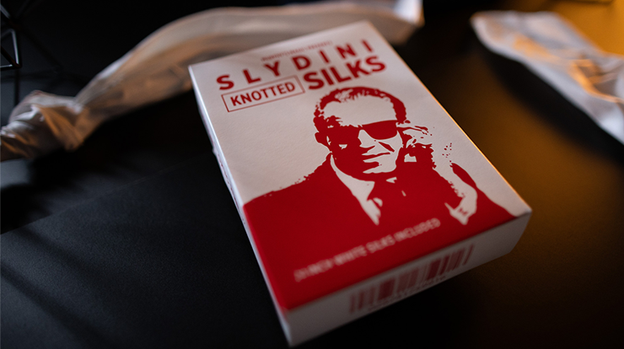 Slydini's Knotted Silks (White / 24 Inch) by Slydini & Murphy's Magic - Trick