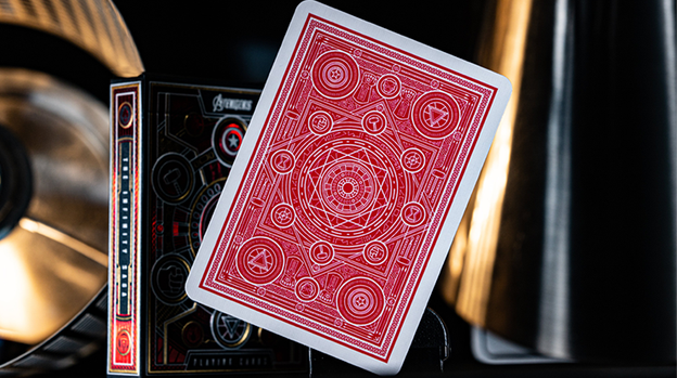 Avengers: Red Edition Playing Cards by theory11