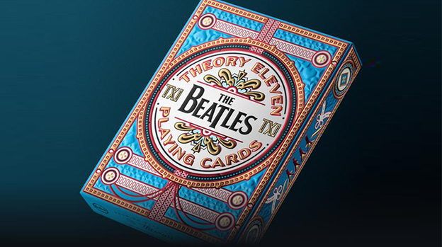 The Beatles (Blue) Playing Cards by theory11