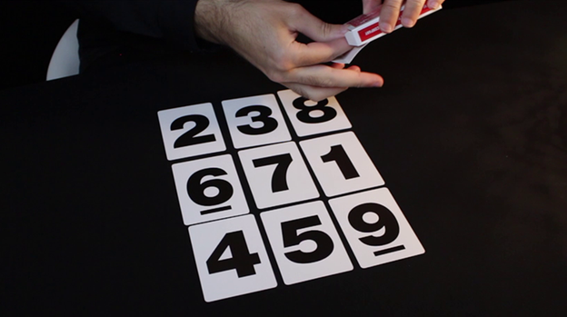 Bicycle Special NUMBERS Red Playing Cards (plus 11 Online Effects)