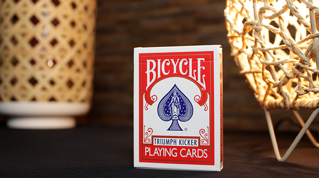 Bicycle Triumph Kicker Deck Red by Anthony Stan and Magic Smile Productions - Trick