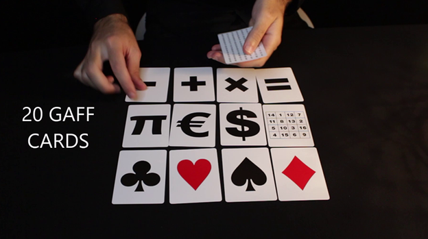 Bicycle Special NUMBERS Blue Playing Cards (plus 11 Online Effects)