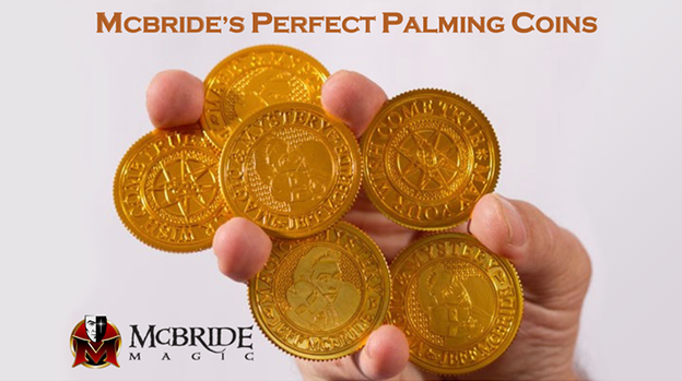 Jeff McBride Manipulation Coins (Set of 5) by Jeff McBride & Alan Wong - Trick