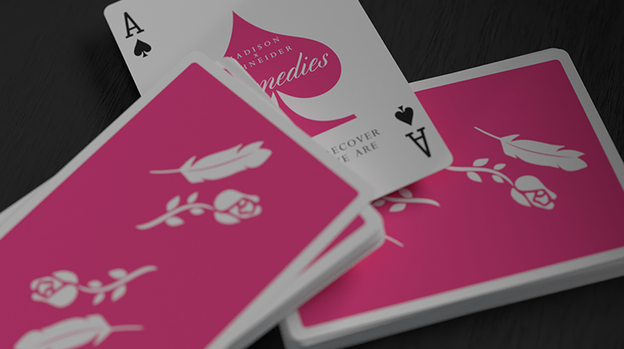 Pink Remedies Playing Cards by Madison x Schneider