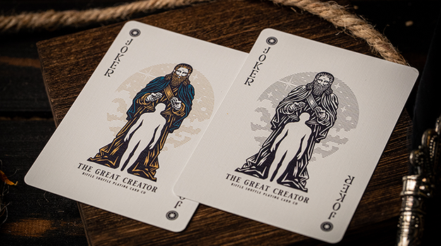 The Great Creator: Sky Edition Playing Cards by Riffle Shuffle