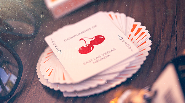 Cherry Casino Summerlin Sunset (Orange) Playing Cards by Pure Imagination Projects