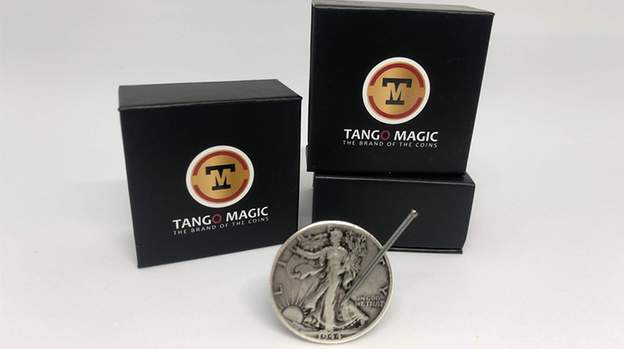 Replica Walking Liberty Magnetic Coin (Gimmicks and Online Instructions) by Tango - Trick
