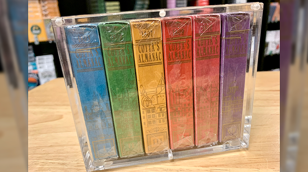 Gilded Cotta 6 Deck Set (w/ Case & Matching Tuck Seal Numbers) Playing Cards