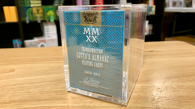 Gilded Cotta 6 Deck Set (w/ Case & Matching Tuck Seal Numbers) Playing Cards