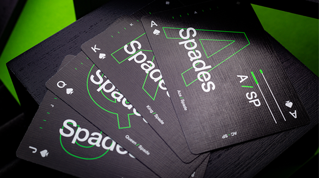 Grid Series Four- Typographic Playing Cards