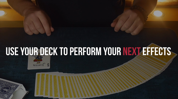 PCTC Productions presents Kicker Changing Deck (Gimmick and Online Instructions) by Jordan Victoria - Trick