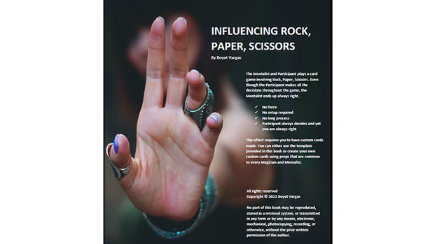 Influencing Rock Paper Scissors by Boyet Vargas - ebook