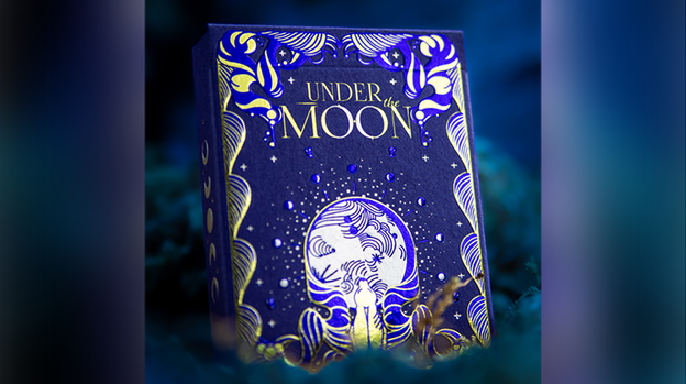 Under the Moon (Midnight Blue) Playing Cards