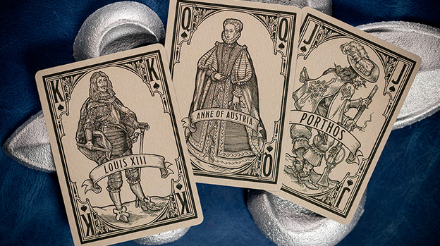 3 Musketeer Playing Cards by Kings Wild Project
