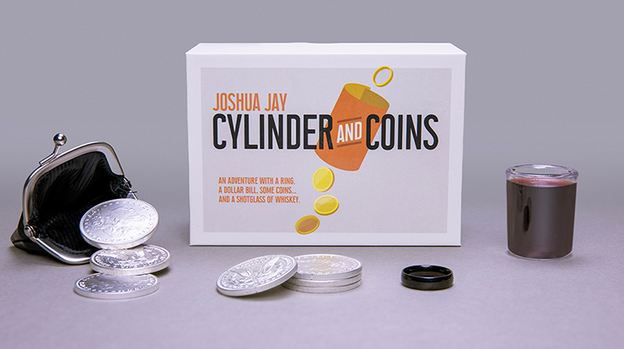Cylinder and Coins (Gimmicks and Online Instructions) by Joshua Jay - Trick