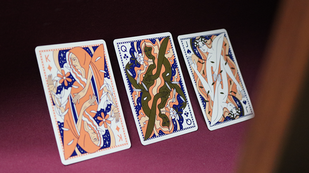 Lady Moon (V2) Playing Cards by Art of Play