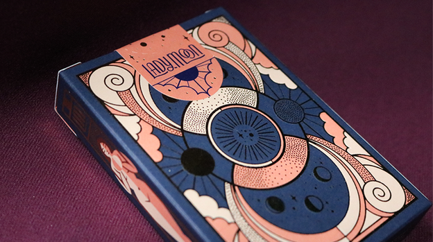 Lady Moon (V2) Playing Cards by Art of Play