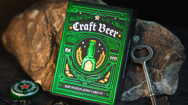 Beer Playing Cards by Fast Food Playing Card Company