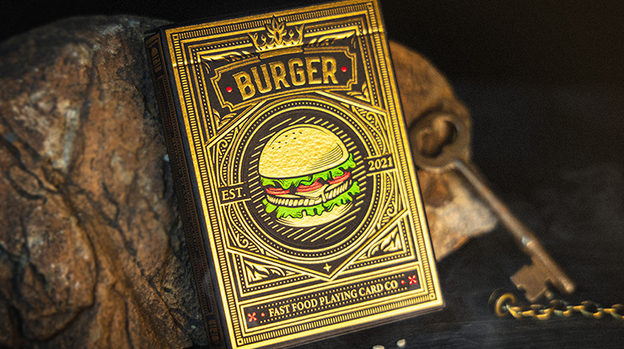 Burger Playing Cards by Fast Food Playing Card Company