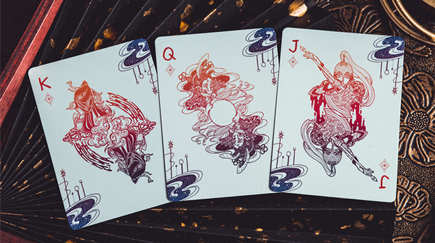 Twelve Imperial Symbols Playing Cards (Colorful) by KING STAR
