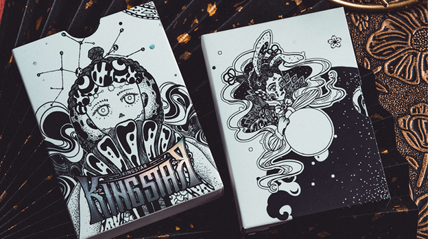 Twelve Imperial Symbols Playing Cards (Monochrome) by KING STAR