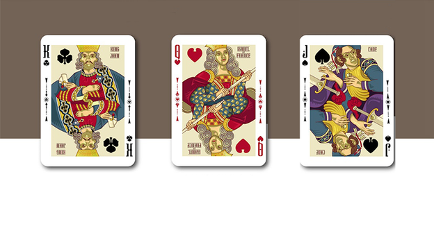 Shakespeare (Black) Playing Cards