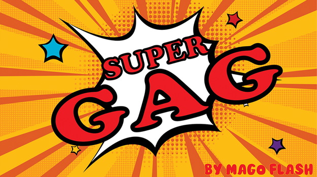 SUPER GAG BALLOON PUMP (Gimmicks and Online Instructions) by Mago Flash -Trick