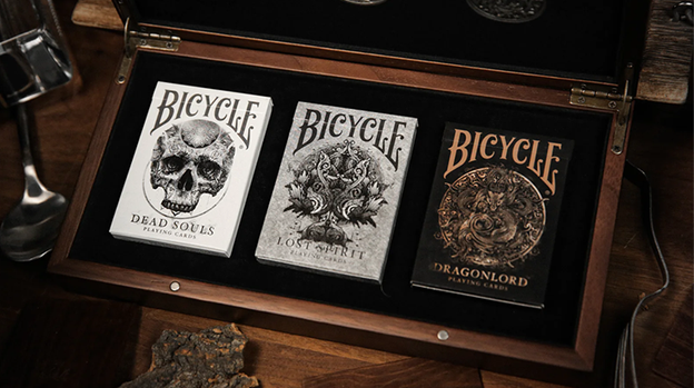 Apocalypse Bicycle Wooden Box Set Playing Cards by TCC