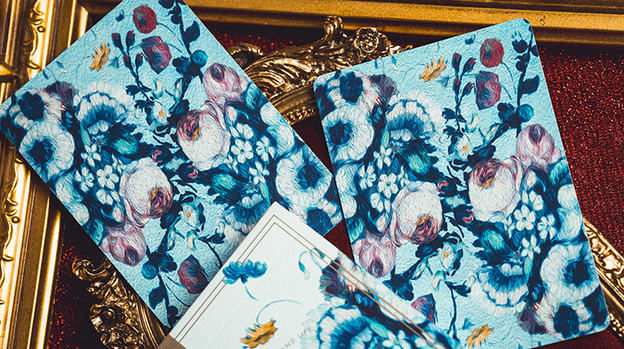 Van Gogh Flowers Rococo (Numbered Seal-Borderless) Playing Cards