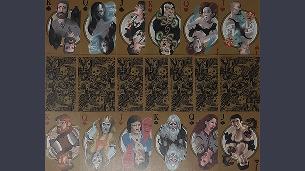 Bicycle Haunted House Playing Cards by Collectable Playing Cards
