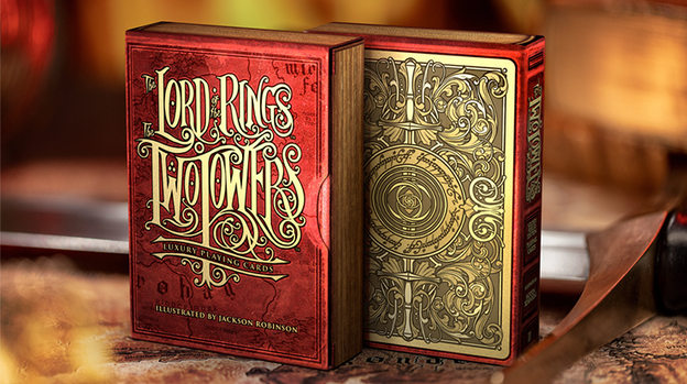 The Lord of the Rings - Two Towers Playing Cards (Foiled Edition) by Kings Wild