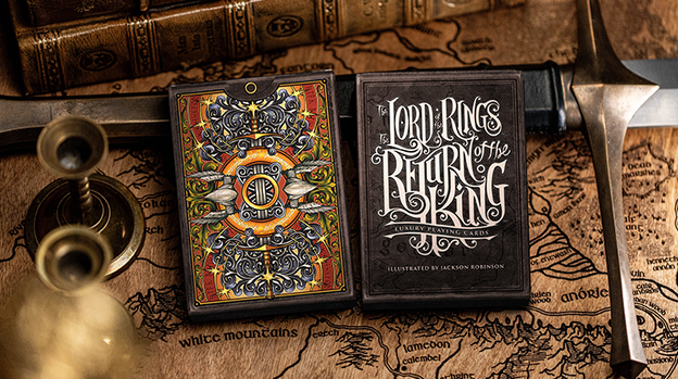 The Lord of the Rings - Return of the King Playing Cards (Black Gilded Edition) by Kings Wild