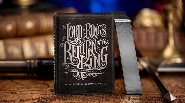 The Lord of the Rings - Return of the King Playing Cards (Black Gilded Edition) by Kings Wild